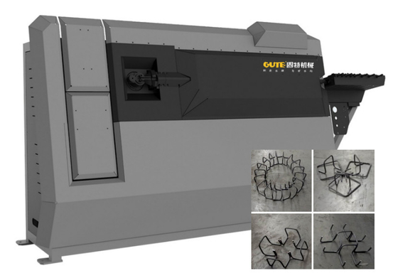 Стальной стержень 3D формы CNC автоматическая сгибающая машина
