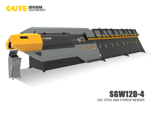 5-12мм стальной катушки с штангой CNC сгибающая машина SGW12D-4
