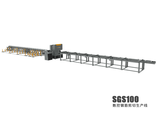 Линия линия ножниц арматуры CNC производительности режущего инструмента 40mm вырезывания арматуры 80m/Min