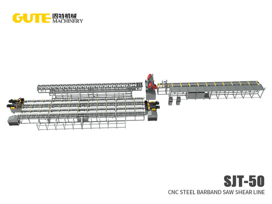 Good price арматура 50m/Min увидела линию вырезывание GB4240 ножниц CNC пиля онлайн